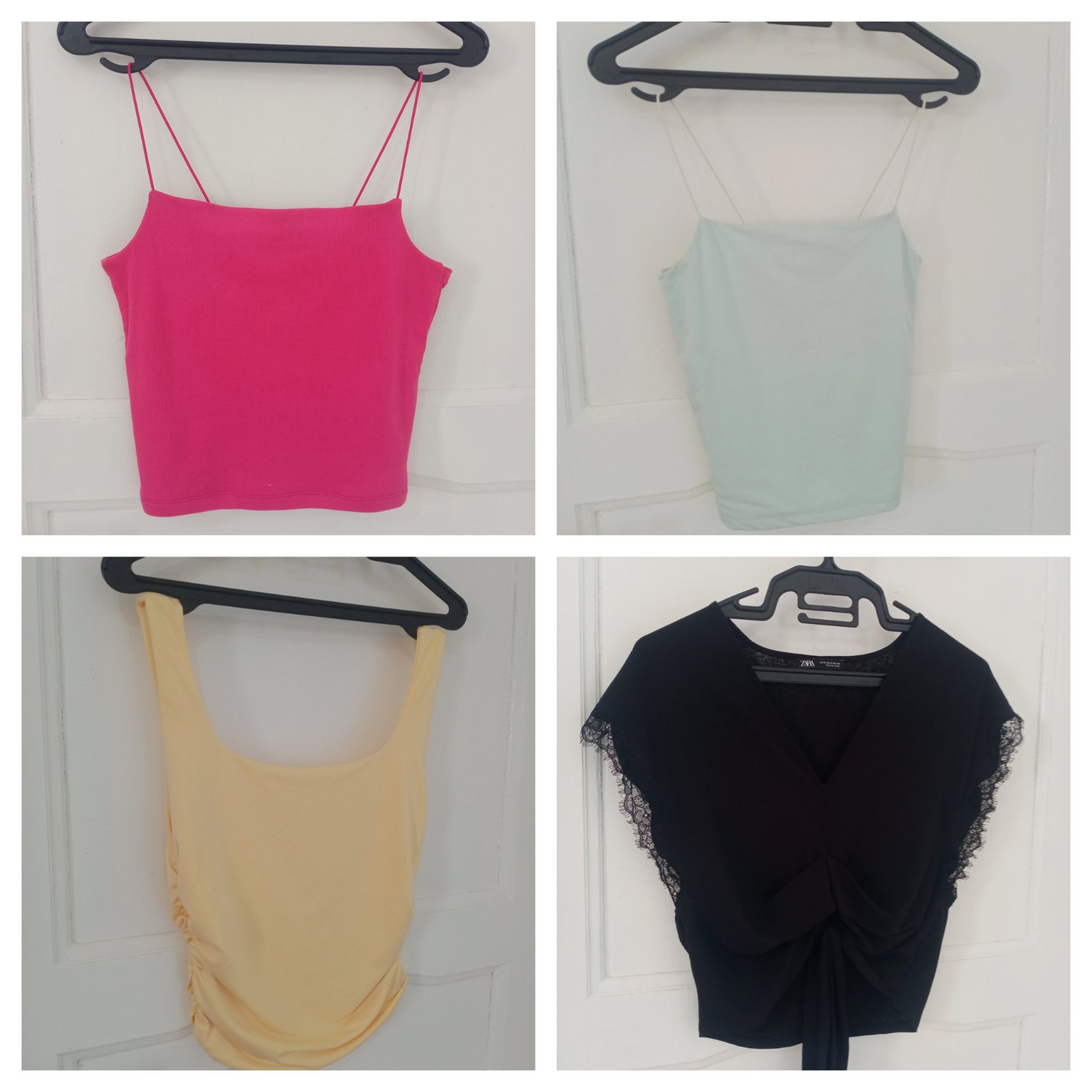 Lot de 4 top taille s