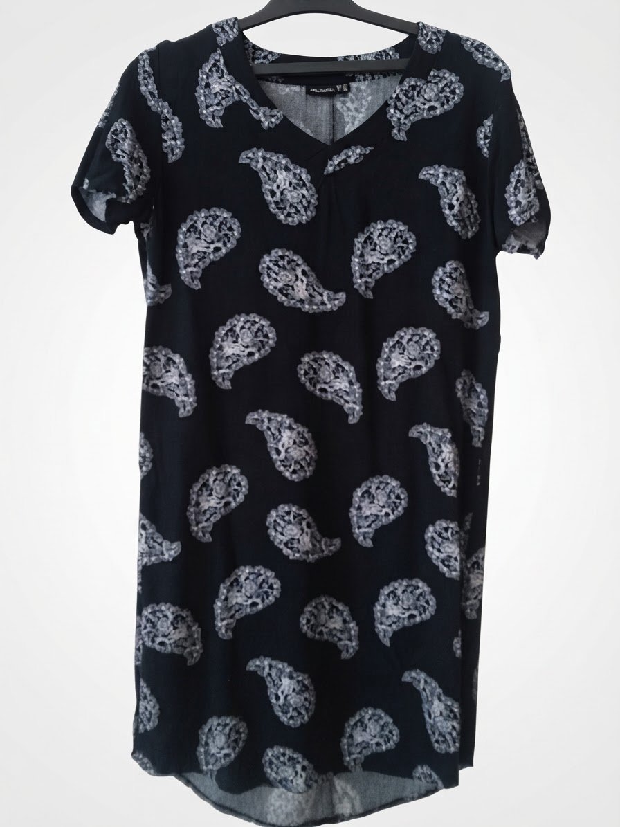 Robe bleu et blenc