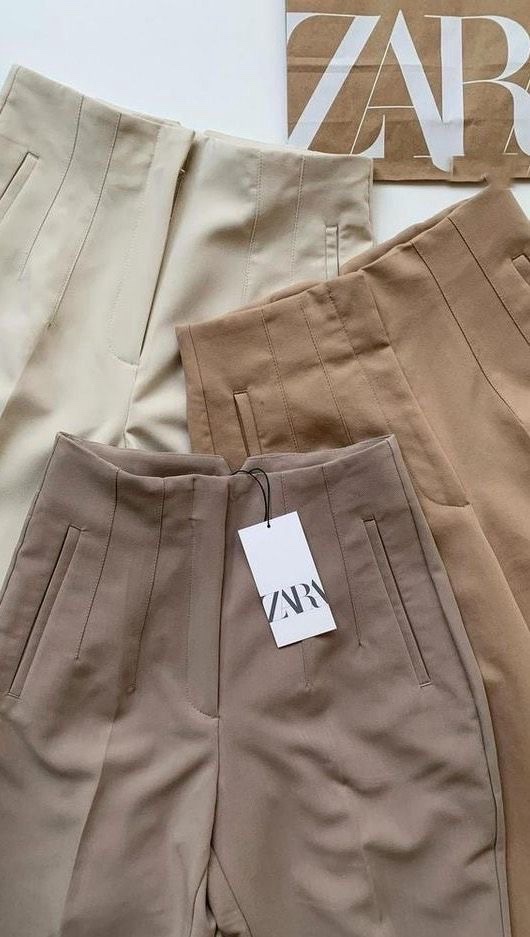 Pantalon zara beige taille XS 34 / 36 