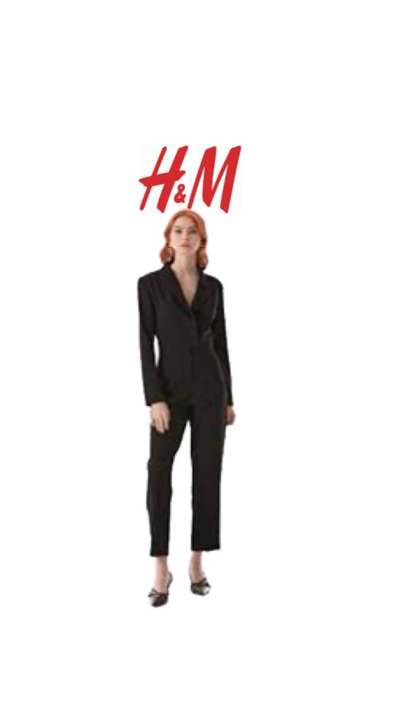 Combi H&M noir taille 38 
