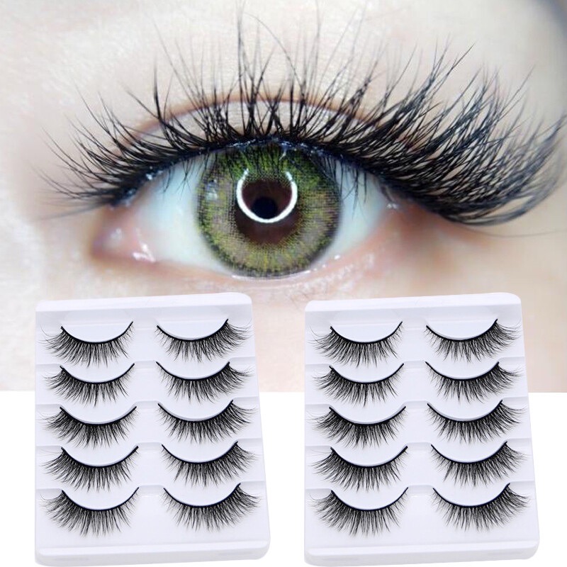 Pack de faux cils 10pcs importèe