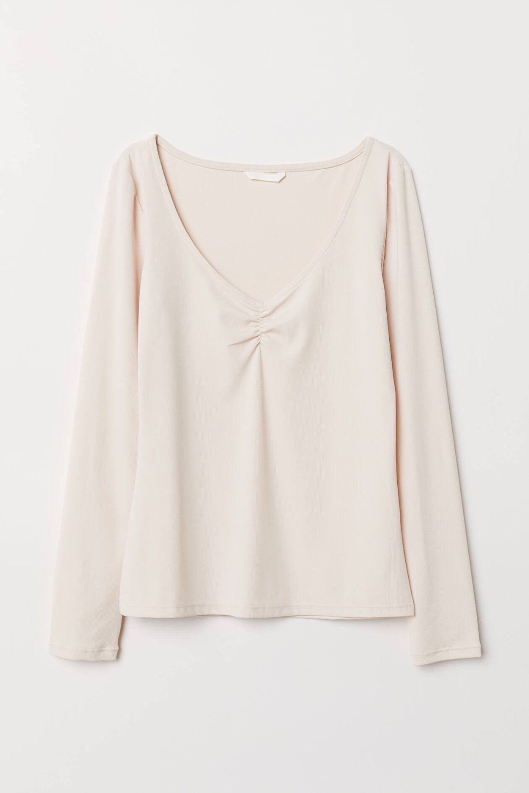 HAUT EN JERSEY CÔTELÉ H&m taille XL44 