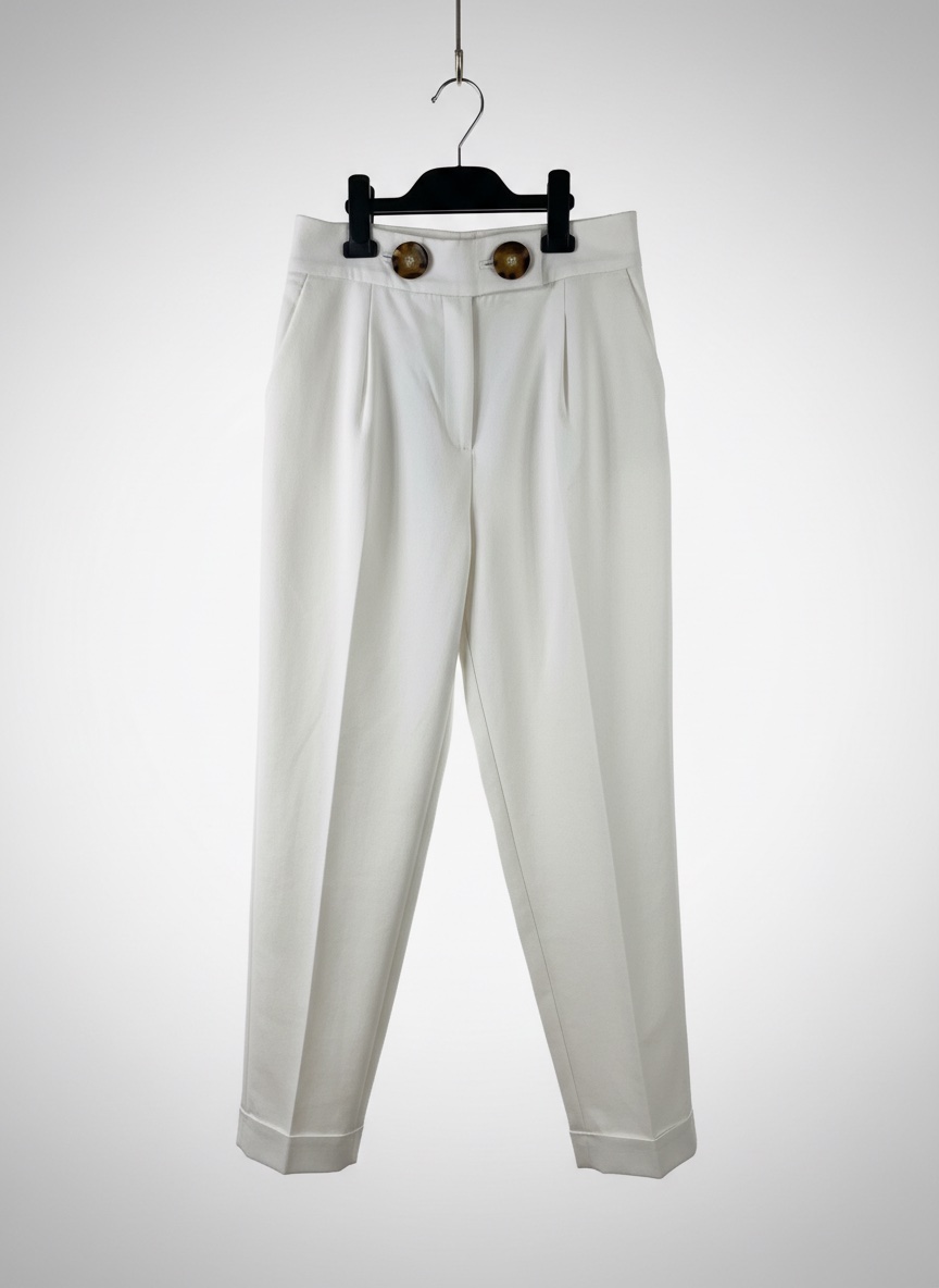 Pantalon blanc Zara S 36/38