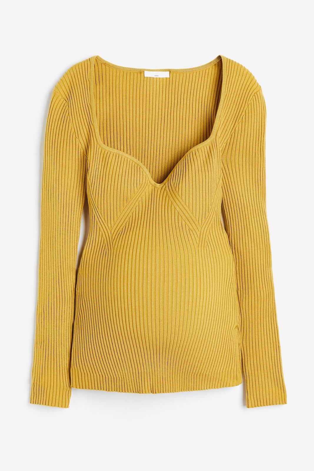 H&m MAMA TOP EN MAILLE CÔTELÉE