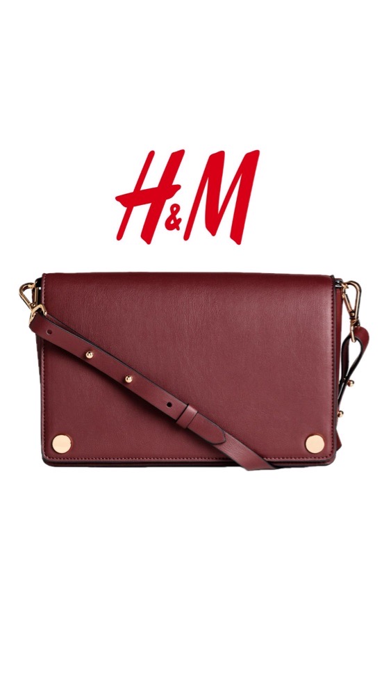 Sac à Bandoulière burgundy H&M