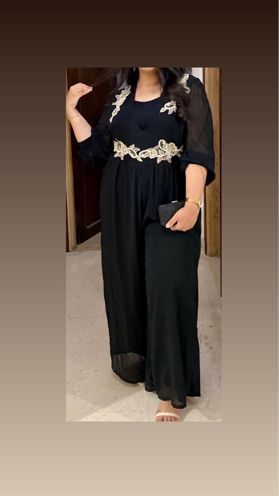 Combinaison noir soirée taille 46 