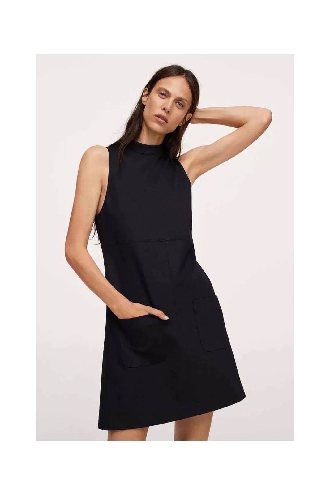Robe mango noir taille M 38