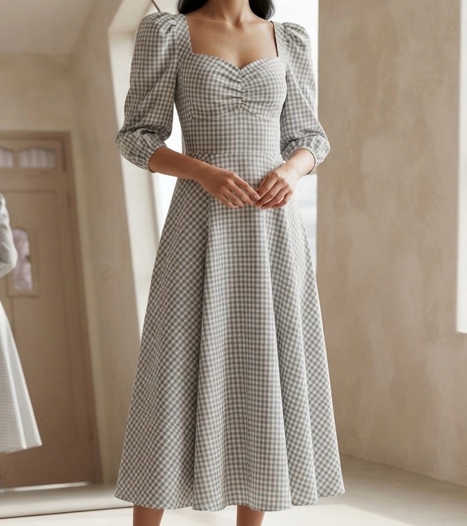 Robe grise 