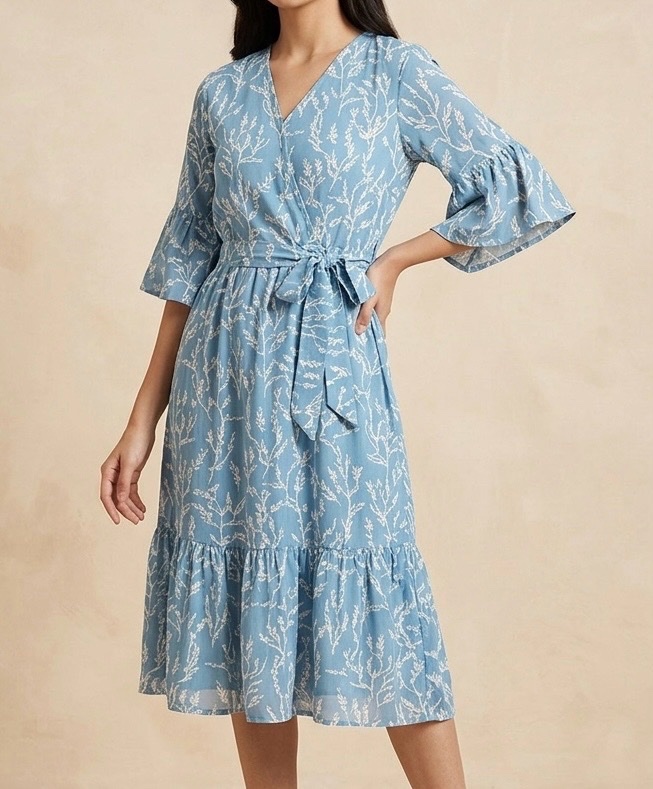 Robe bleu ciel