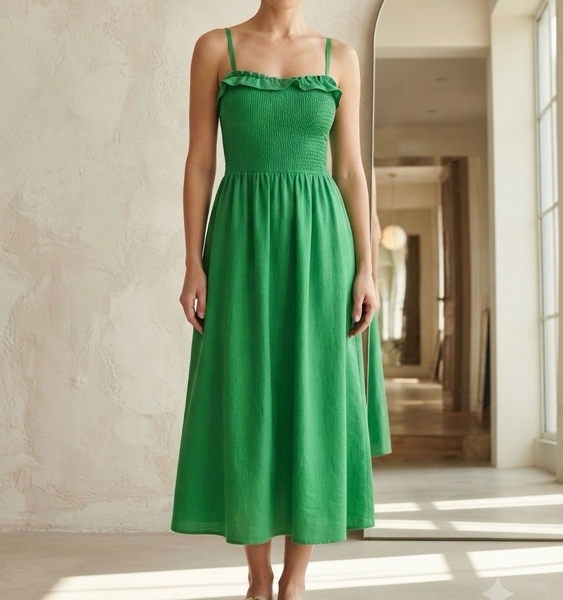 Robe verte