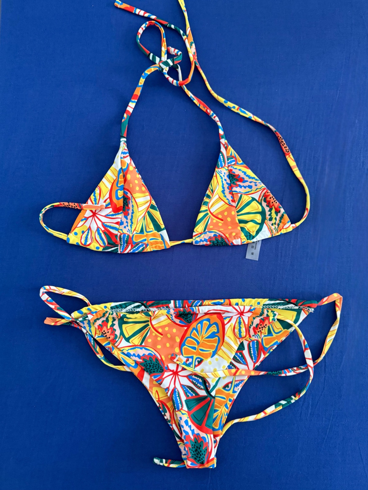 Bikini imprimé tropical 