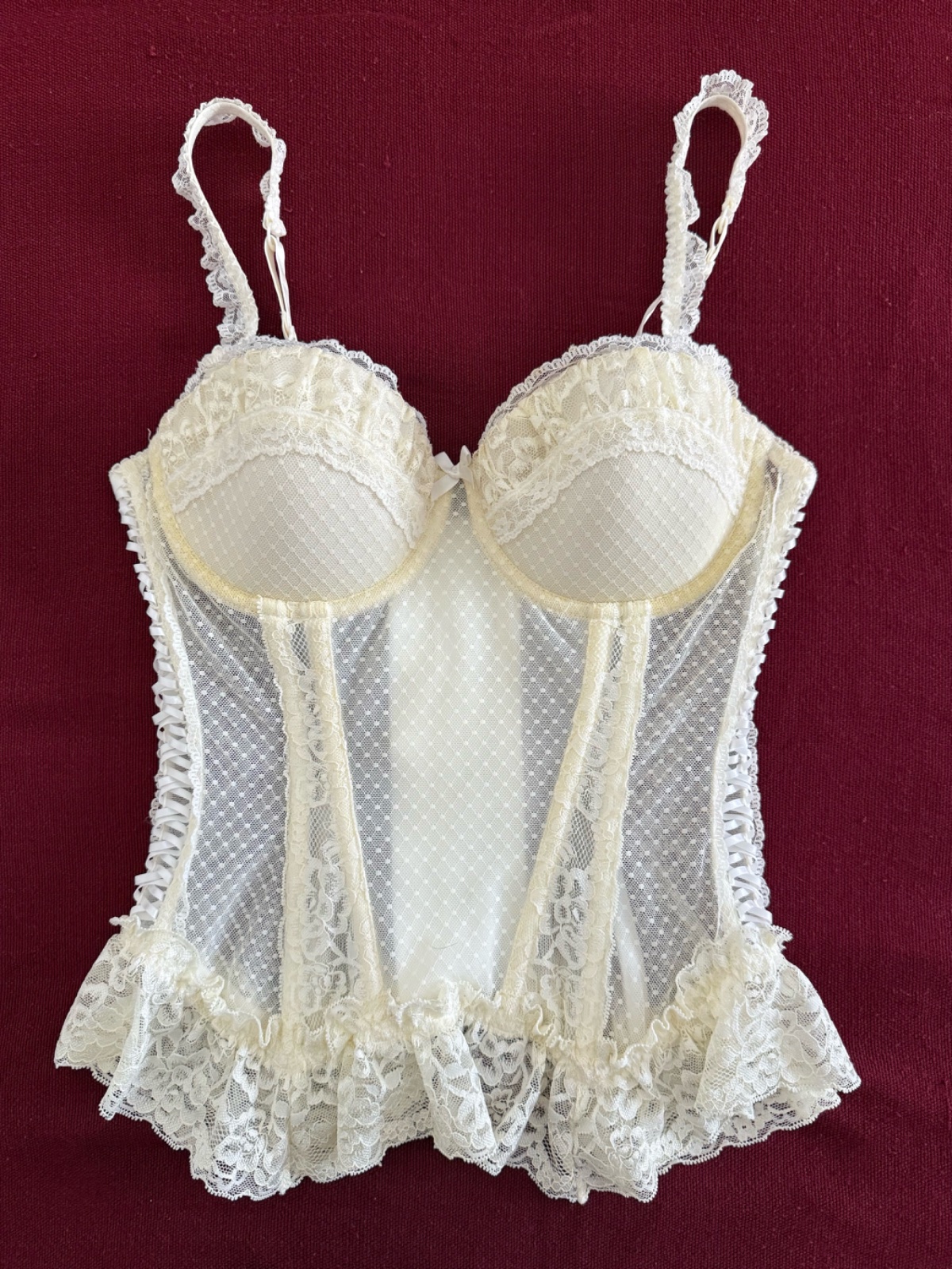 Corset dentelle 