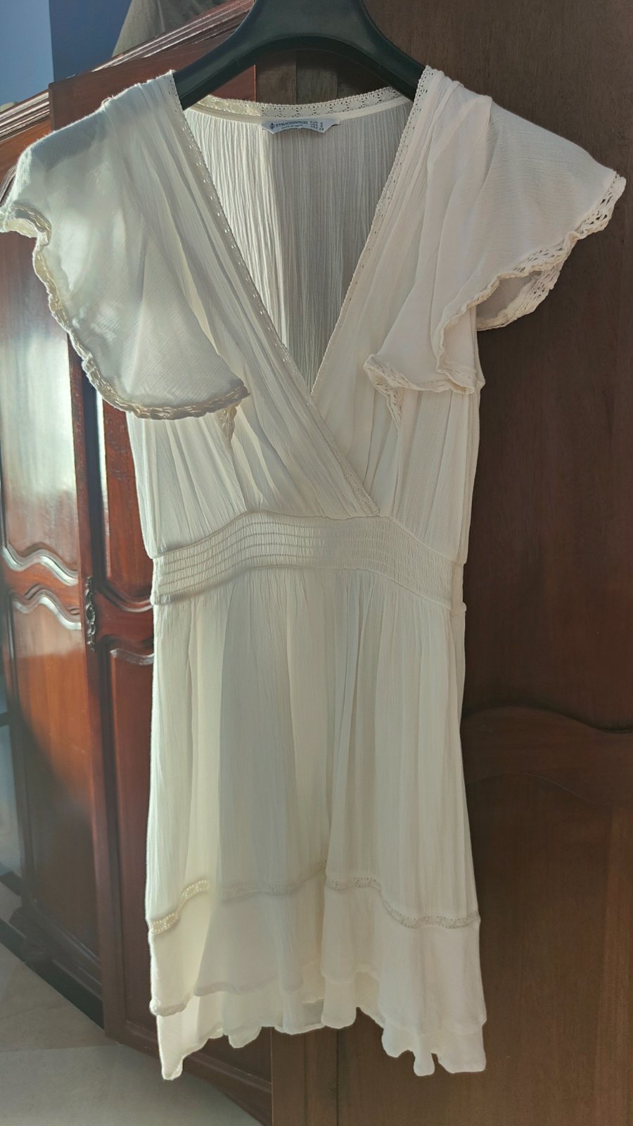 Robe blanche d'été 