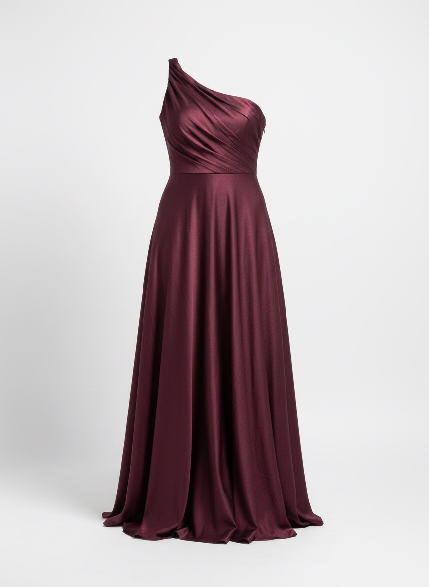 Robe effet satinée