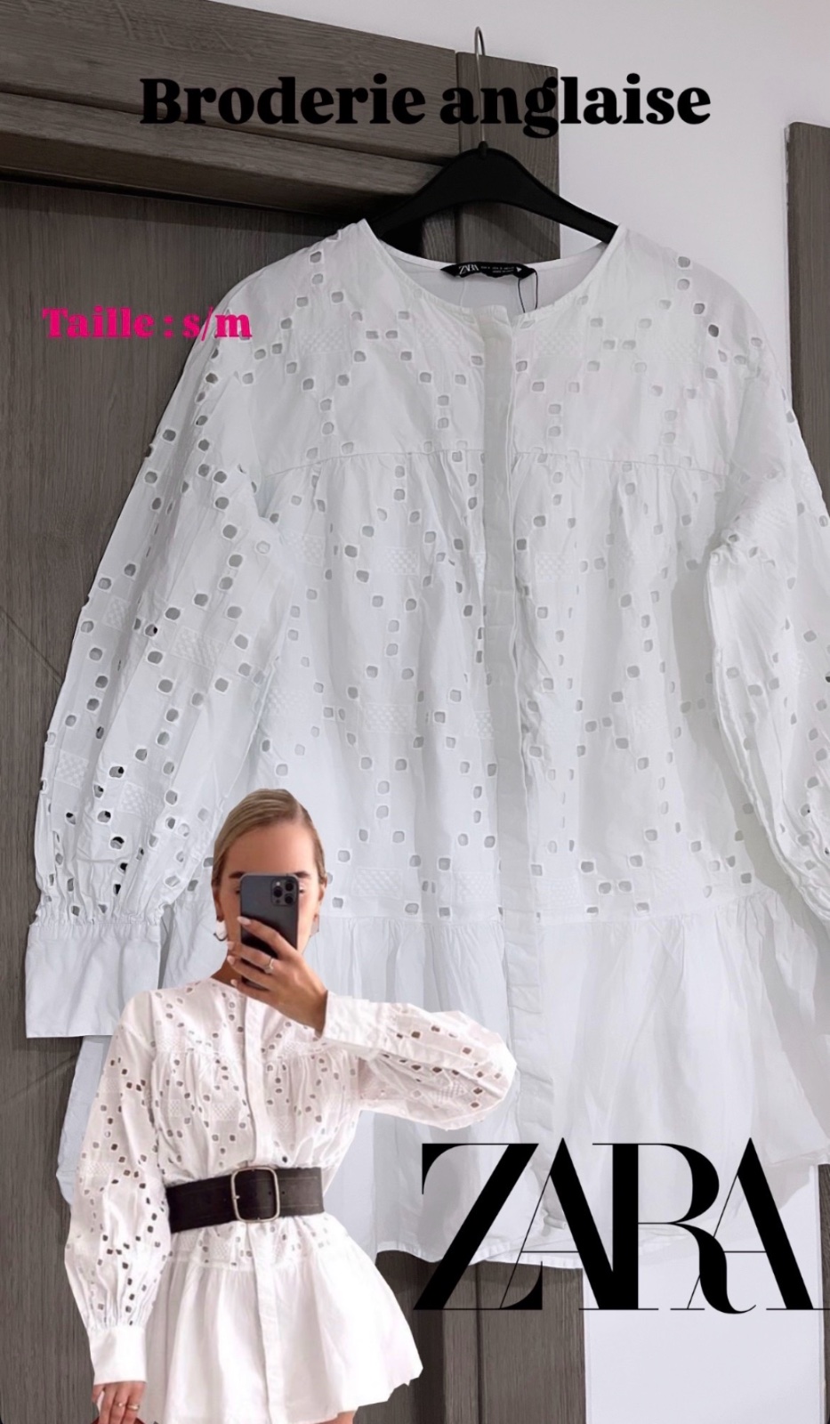 ZARA broderie anglaise