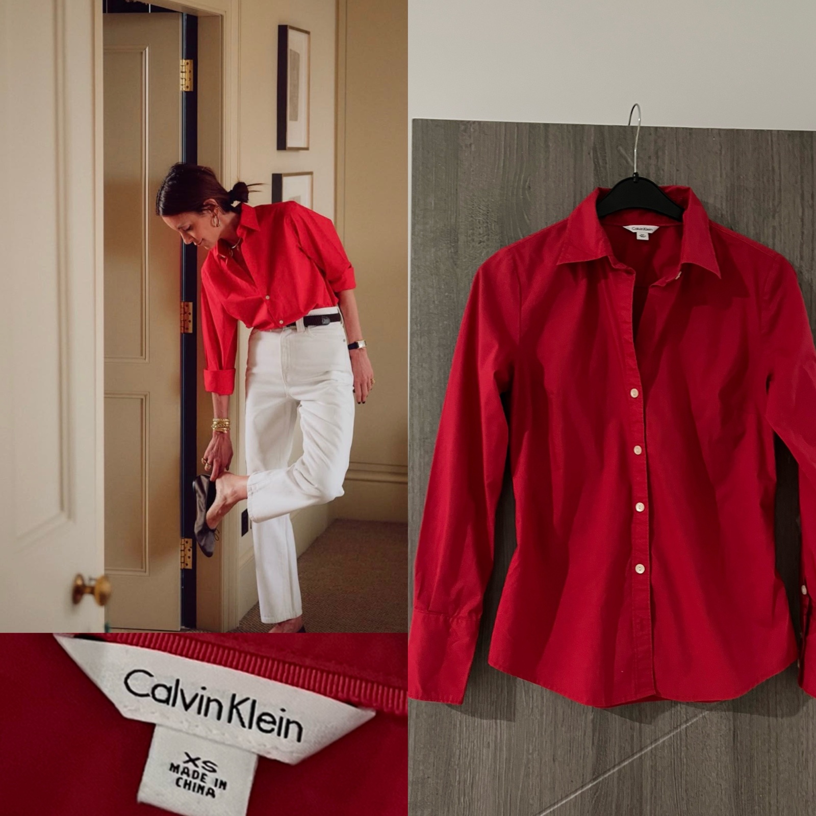 Fitted chemise CALVIN KLEIN