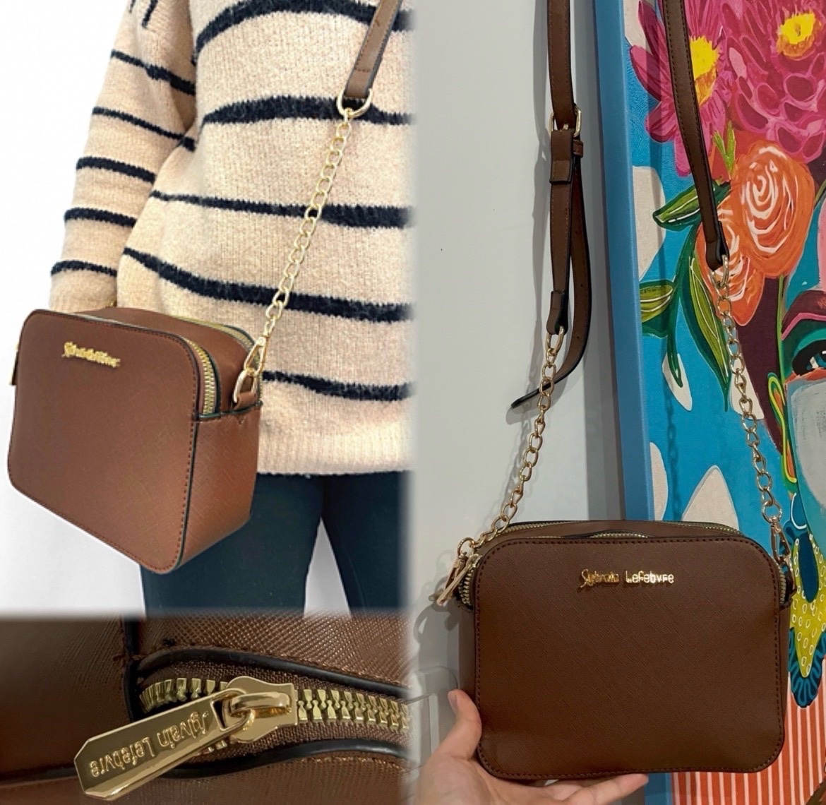 Sylvain lefebvre sac Vrai cuir style MK 