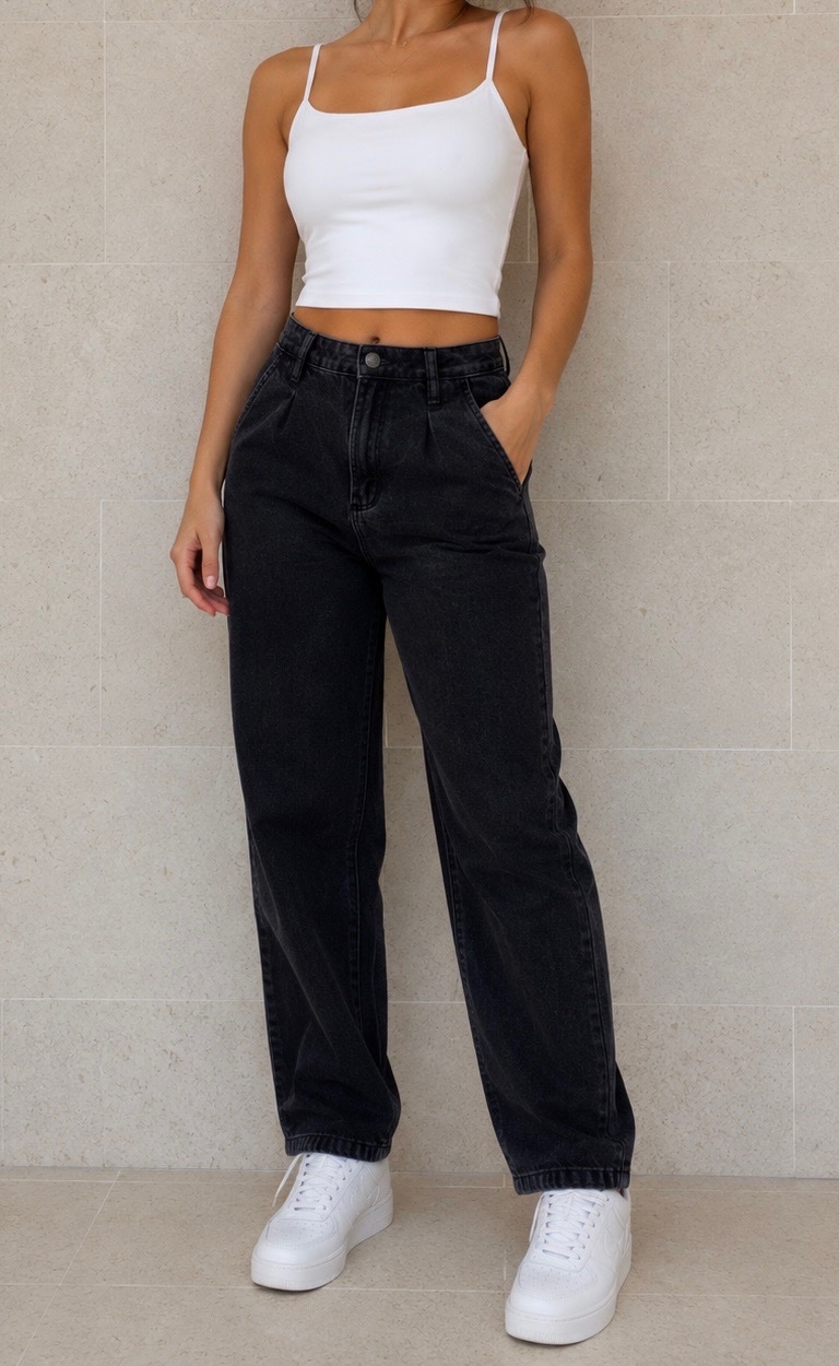 Un jean noir