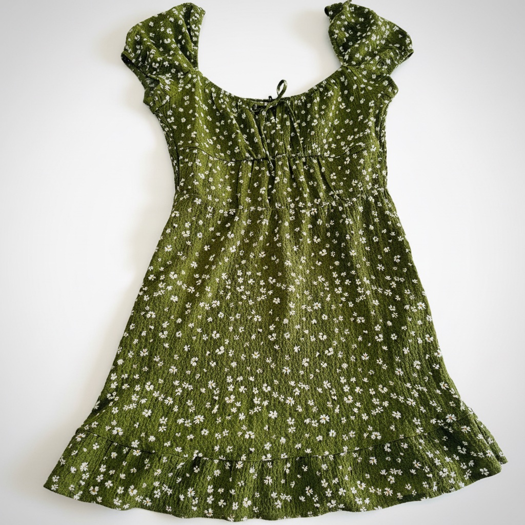 ‏robe vert