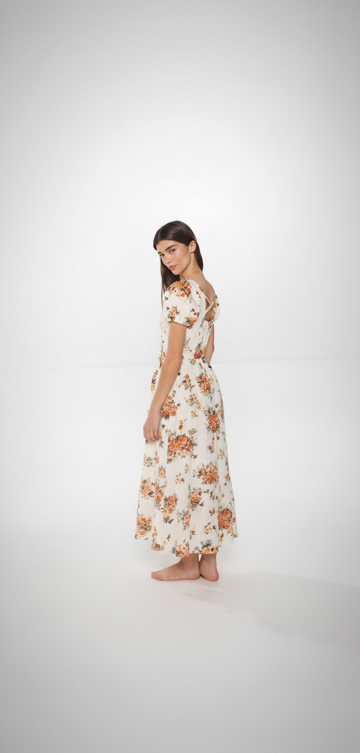 Robe fleuri 