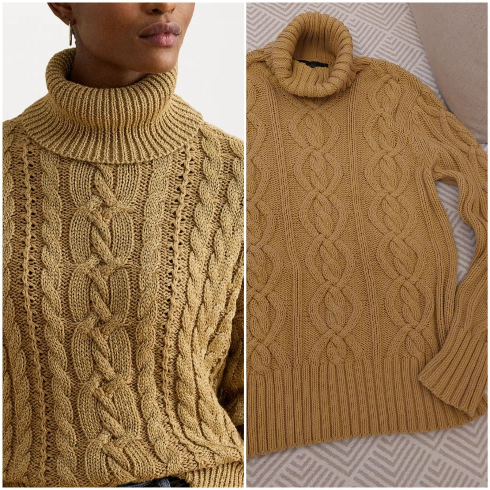 Pull col montant 