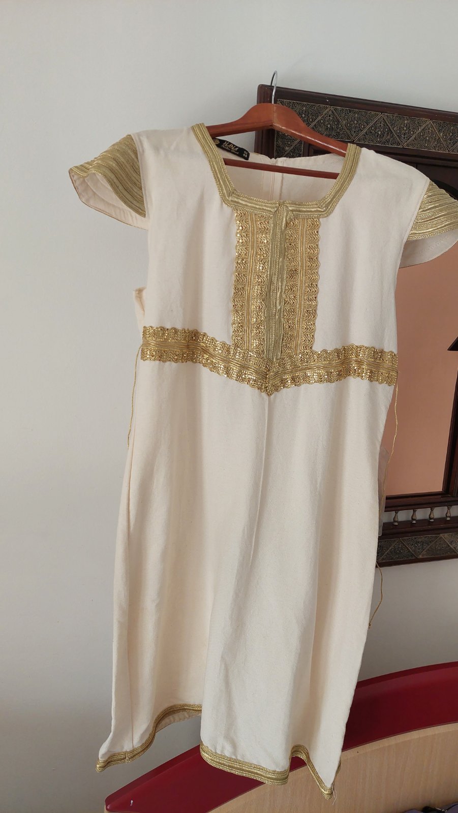 Jebba pour henna ou hammam porté une seule fois 