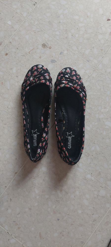 Ballerines fleuries
