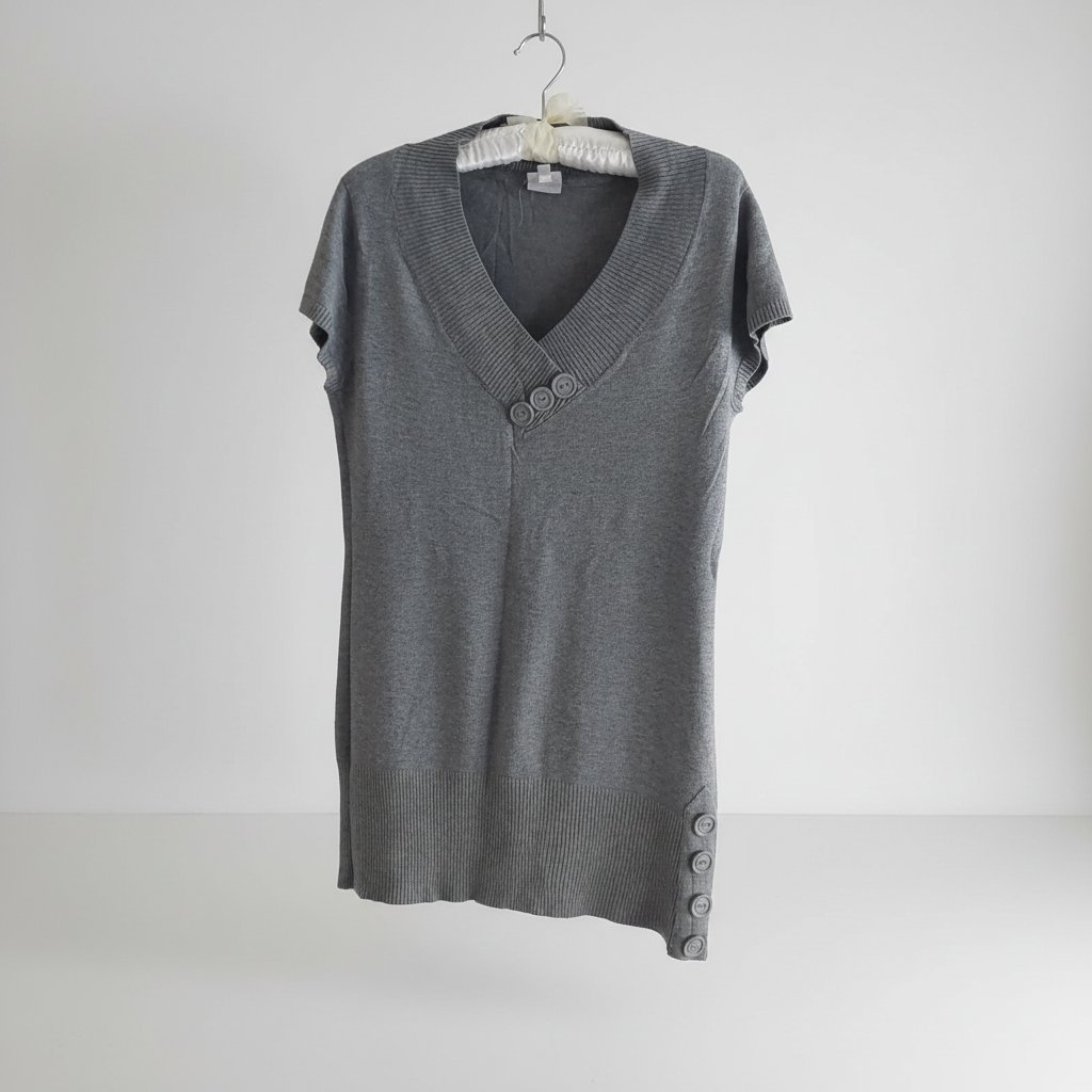 Pull manches courtes en maille Suzy Shier 