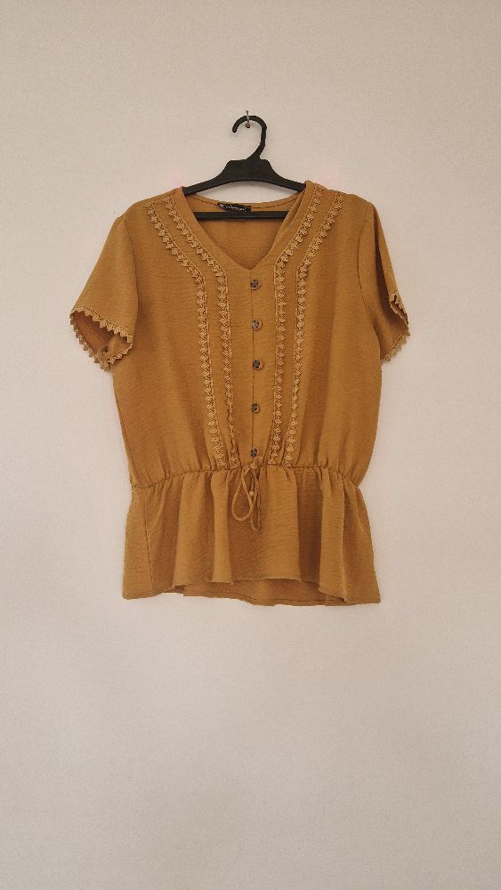 Chemise jaune 