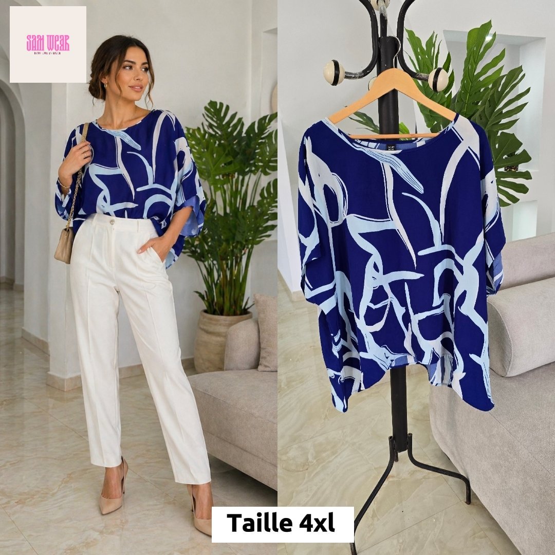 Blouse fluide