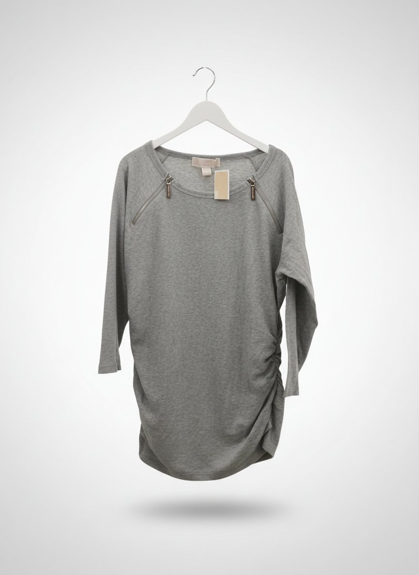 Pull cotton gris MK