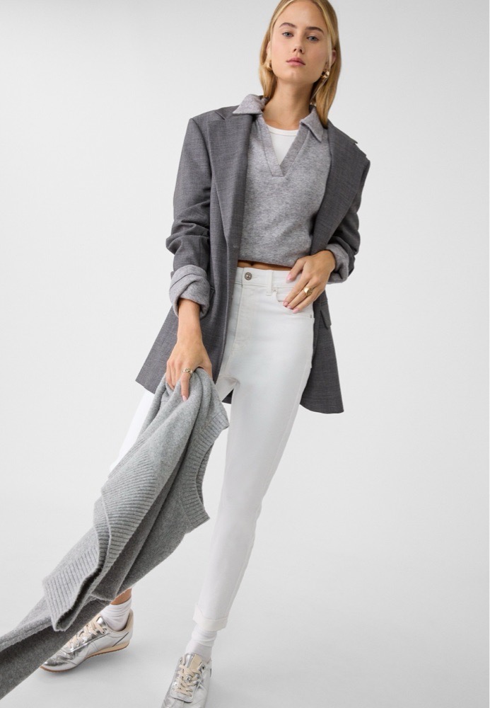 Mom slim fit Stradivarius