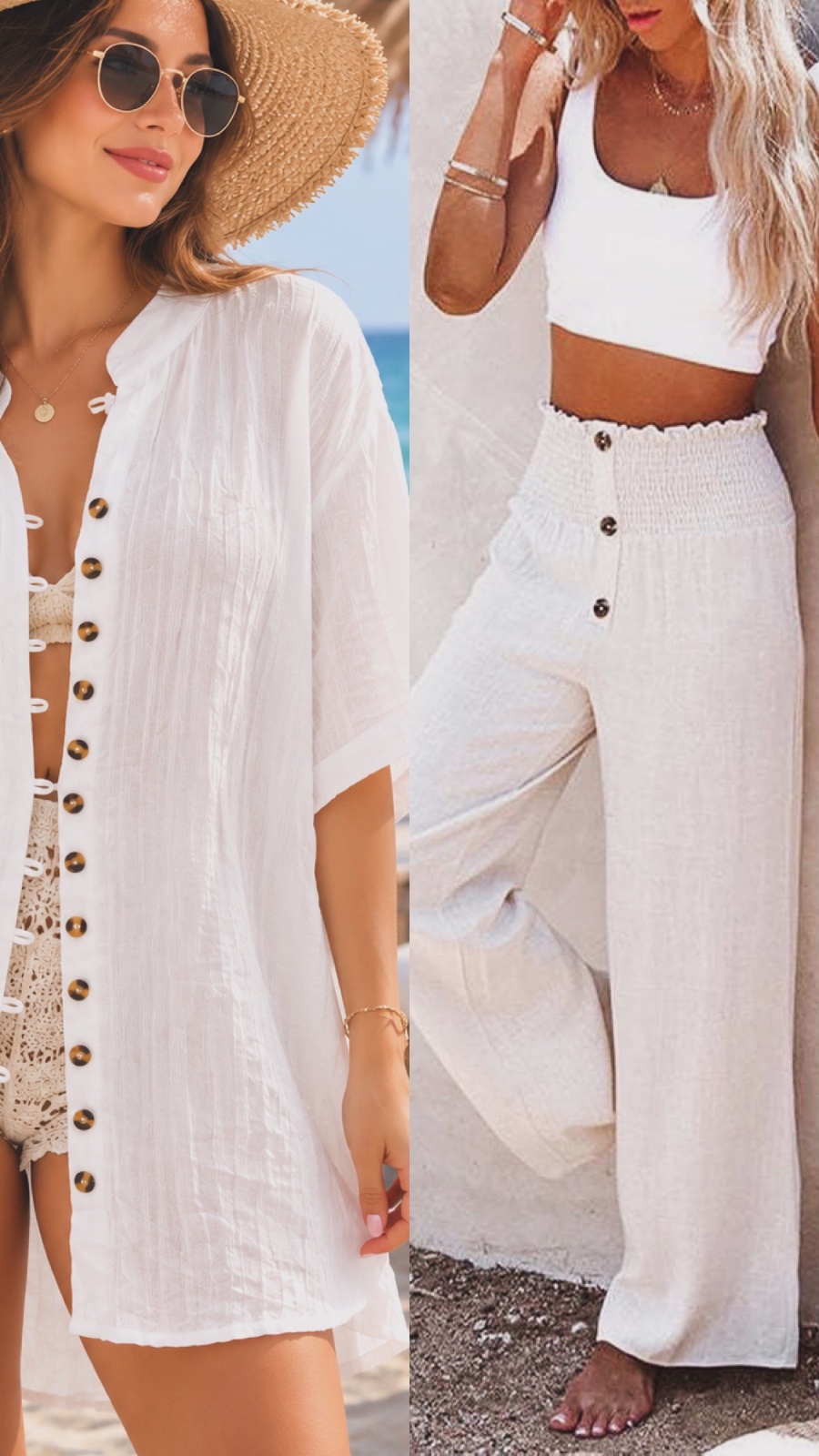 Set en blanc