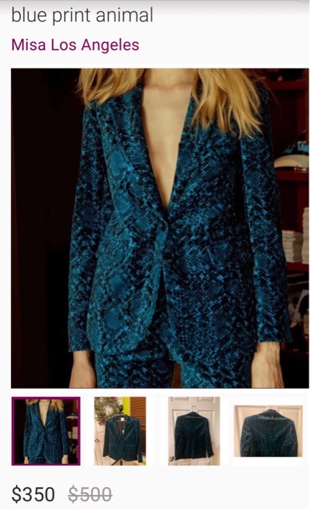 Magnifique blazer Misa losangeles