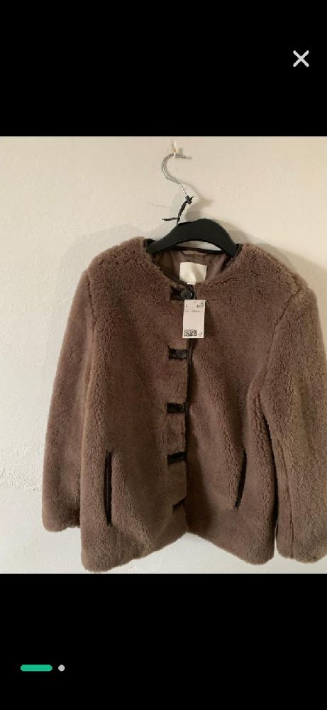 Veste courte importée beige foncé  en promoo!!¡