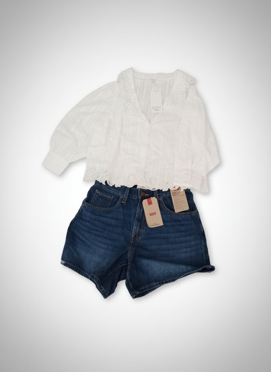 Enßmble chemise et short importé 
