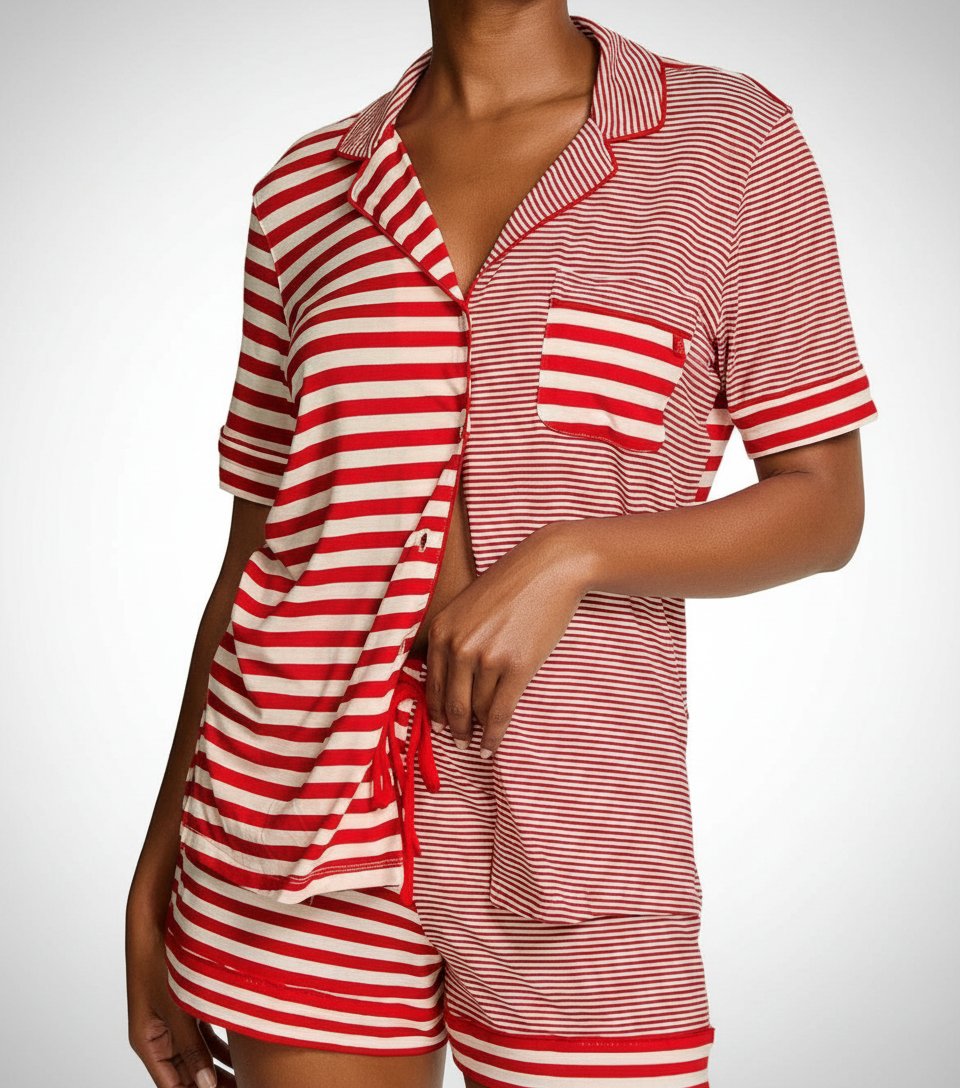 Ensemble pyjama en modal soft avec short de la collection victoria 's secret 