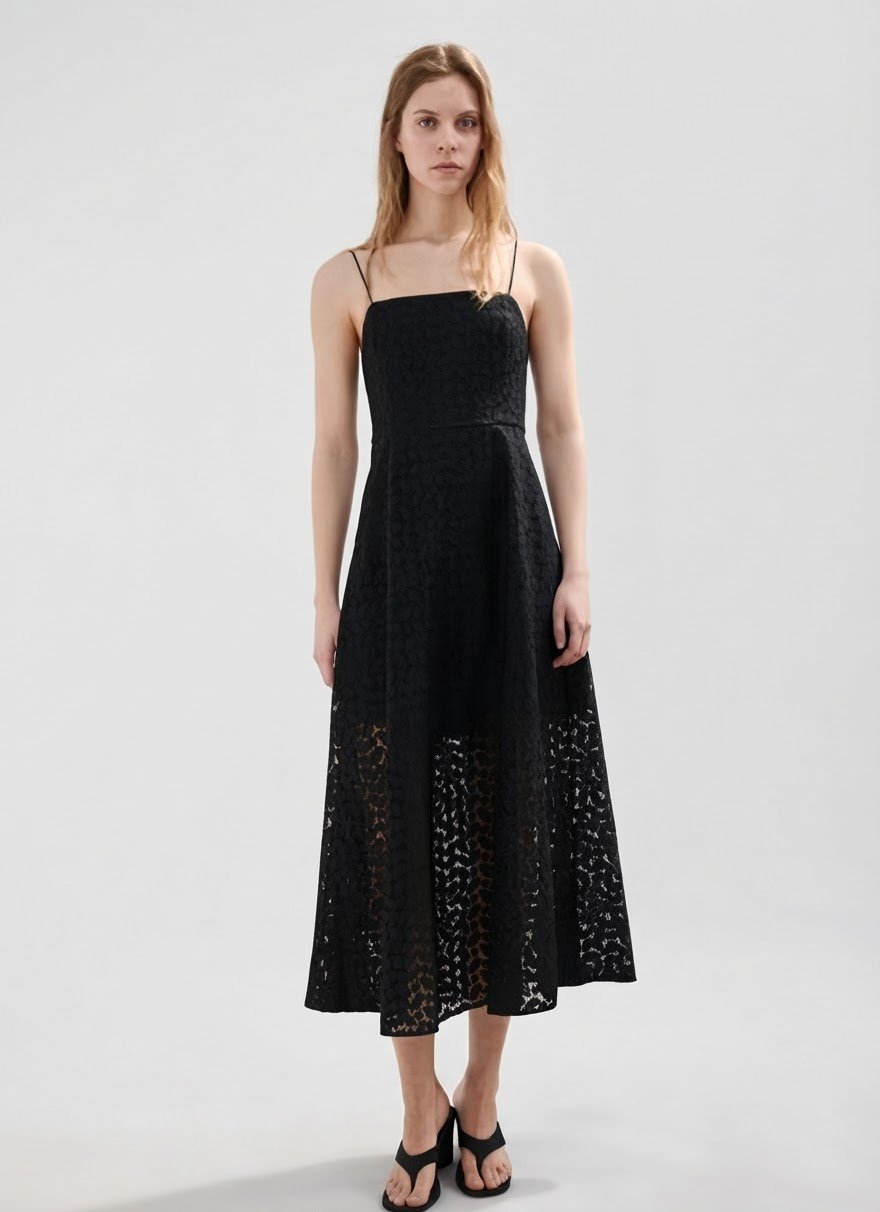 Robe midi importée 