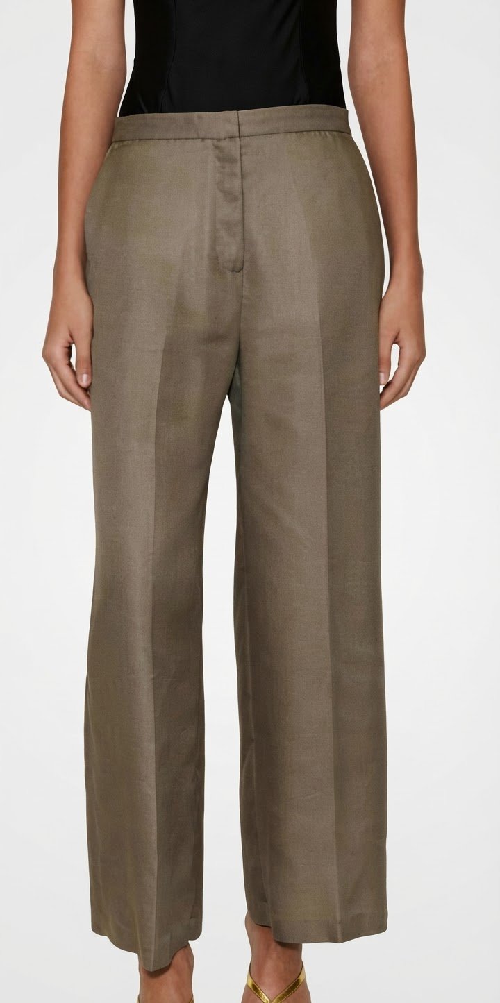 Pantalon large chic importé 