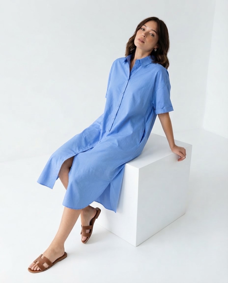 Robe chemise mango