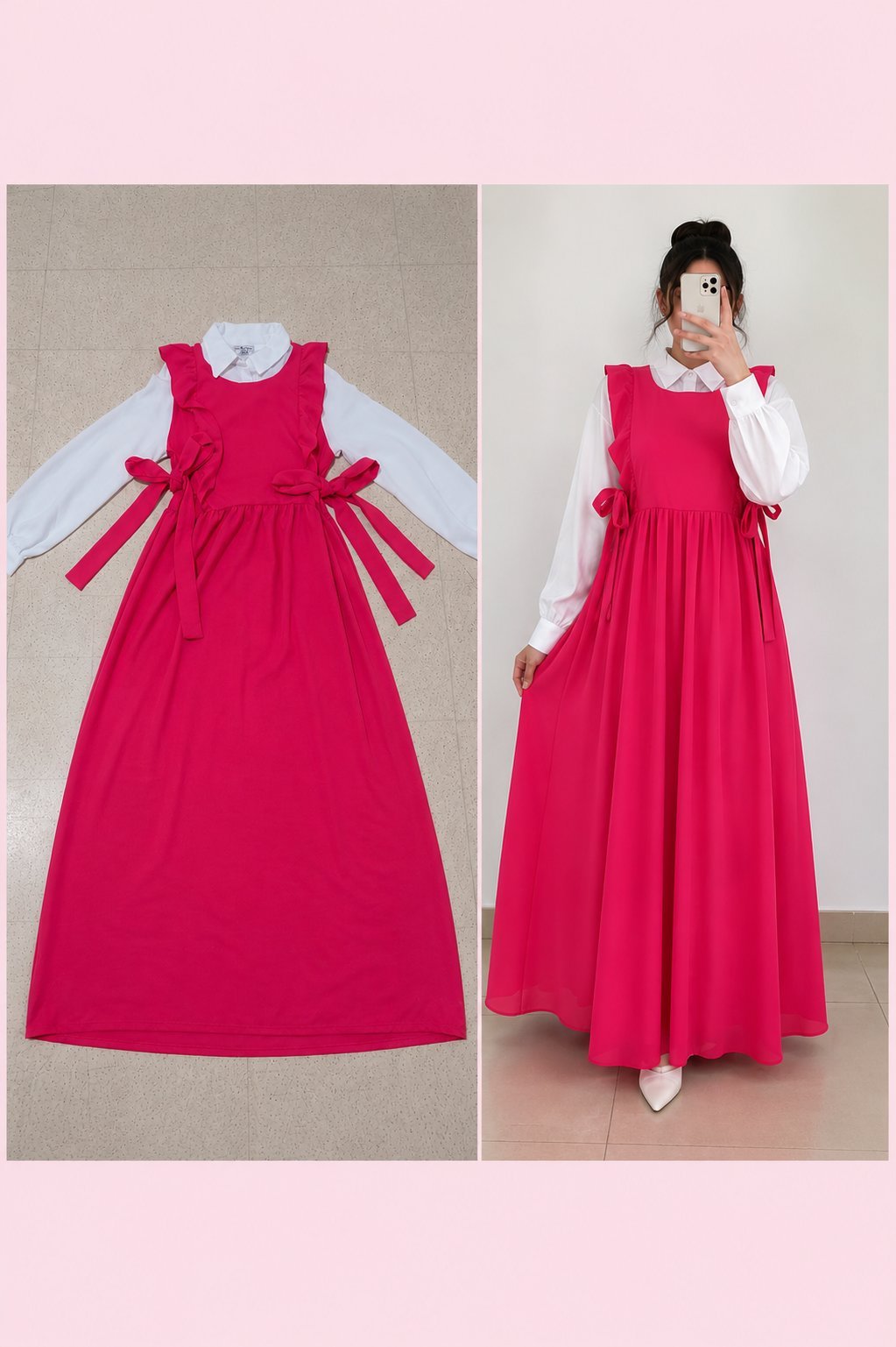 Robe rose🌸🌸