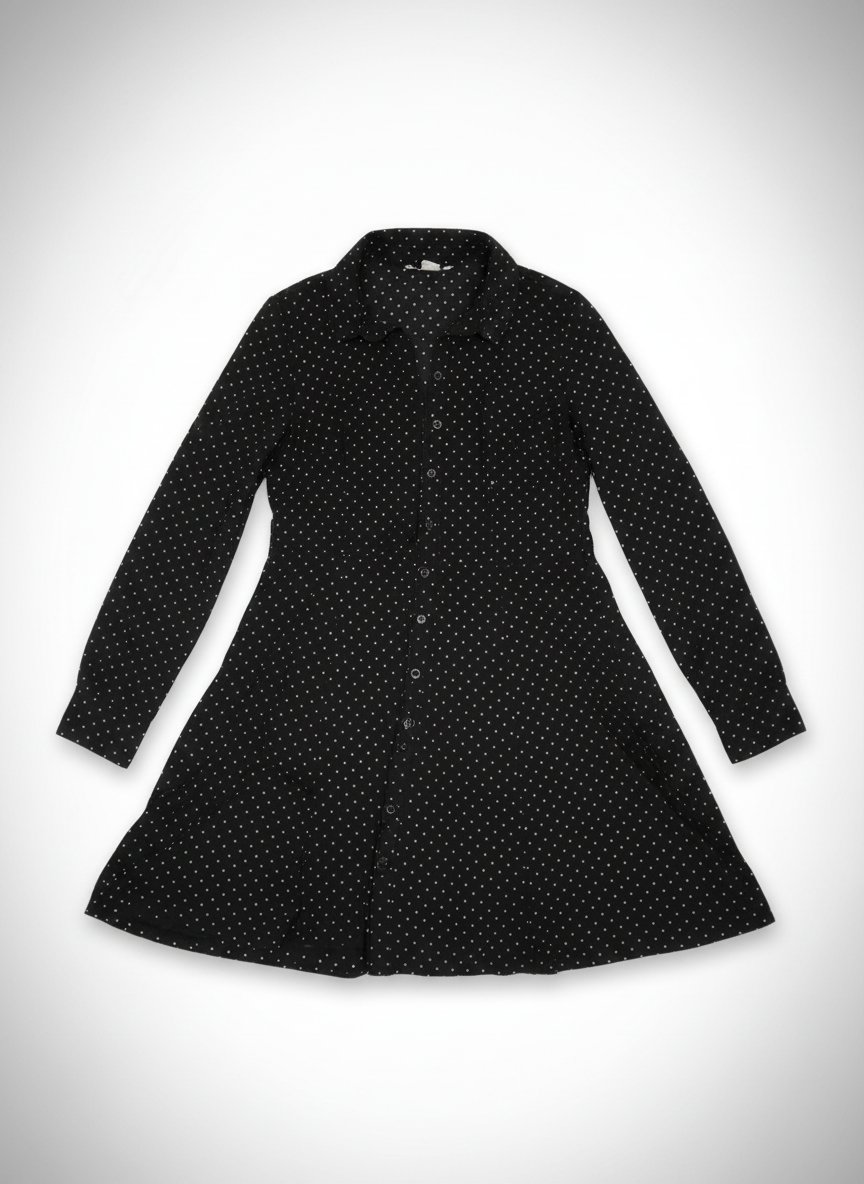 Chemise robe pointillée 