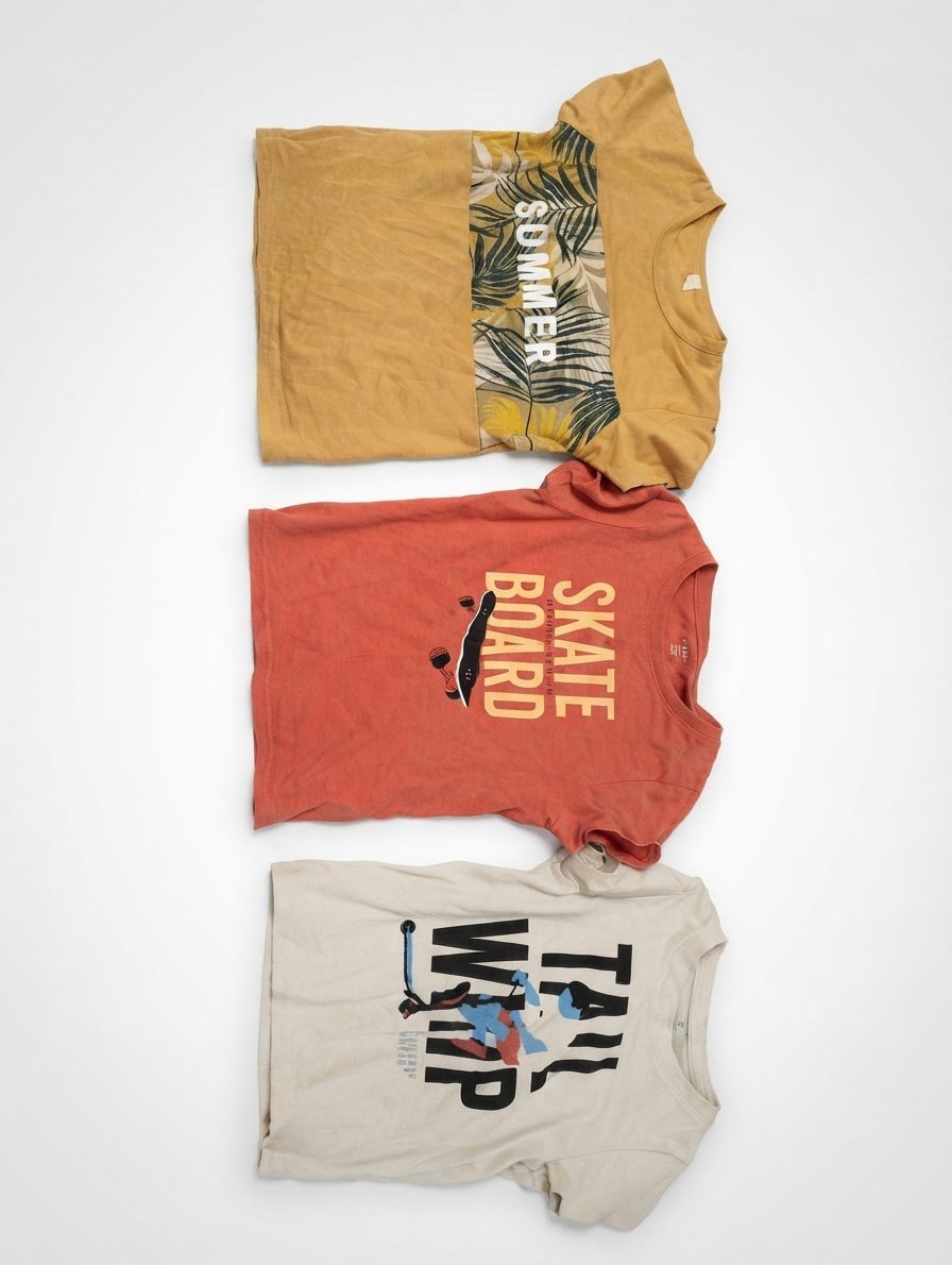 3 t-shirts 
