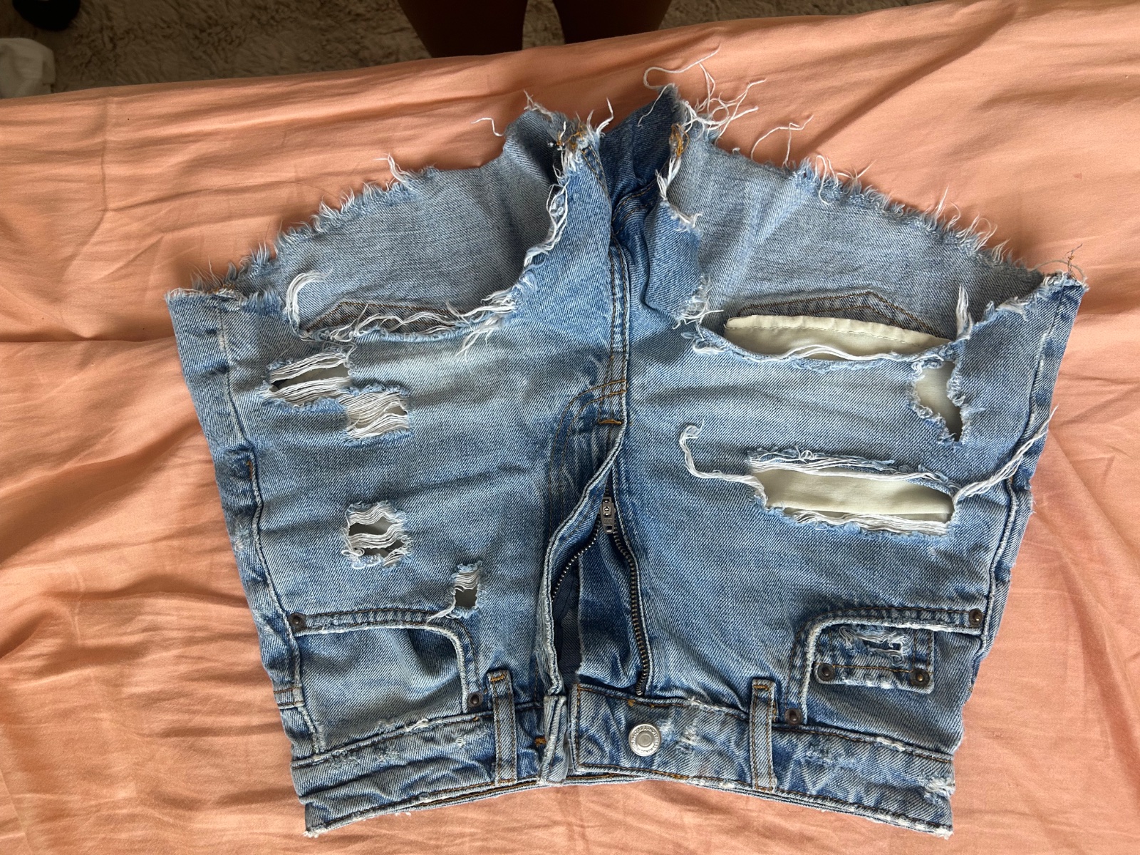 Short en jean