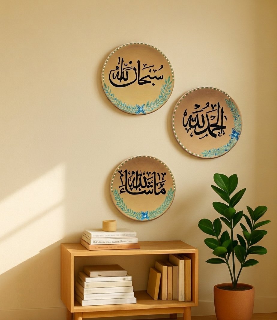 3 plats décoratifs (yet3al9o) ✨ 