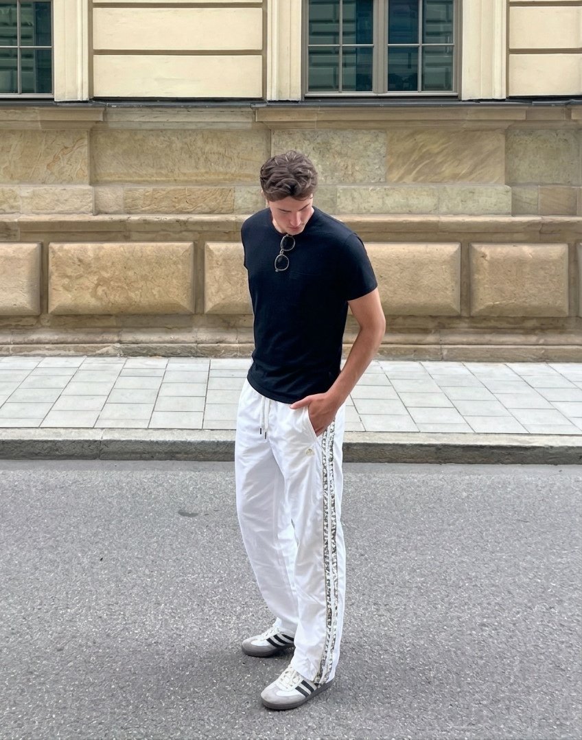 Pantalon de survêtement blanc ADIDAS 💫 