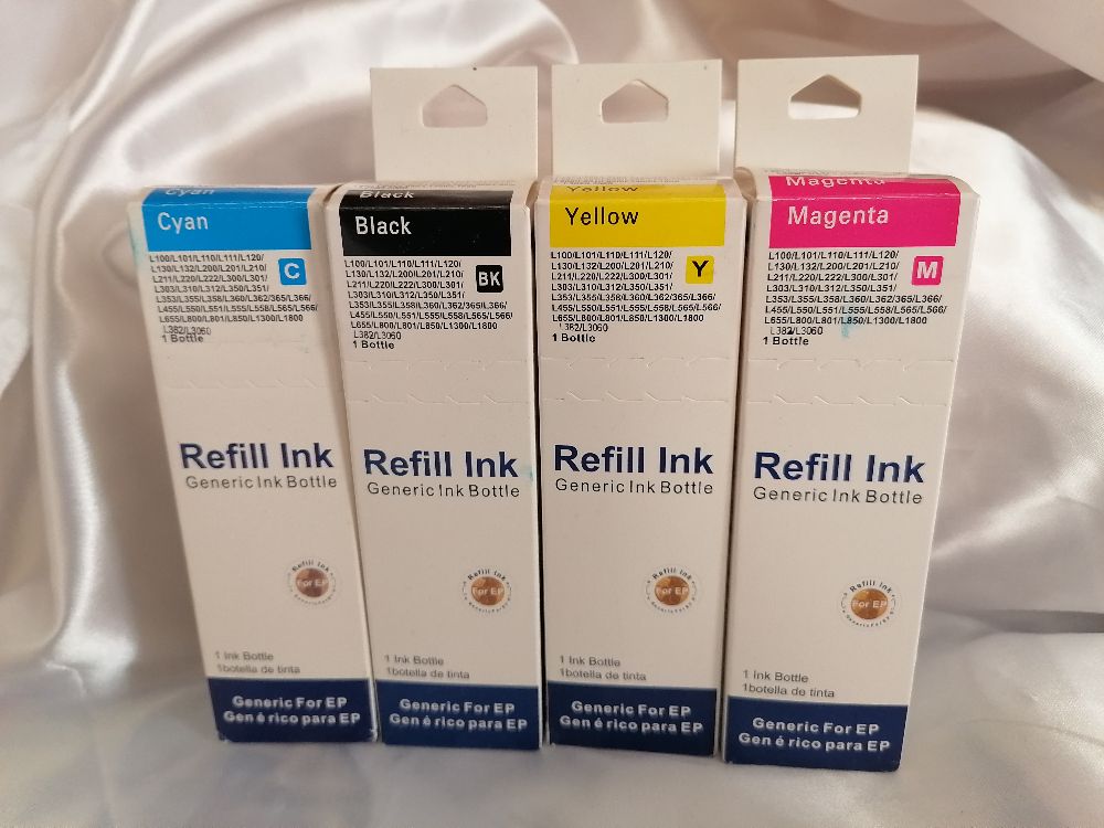 Ensemble de recharge d'encre pour Epson 
