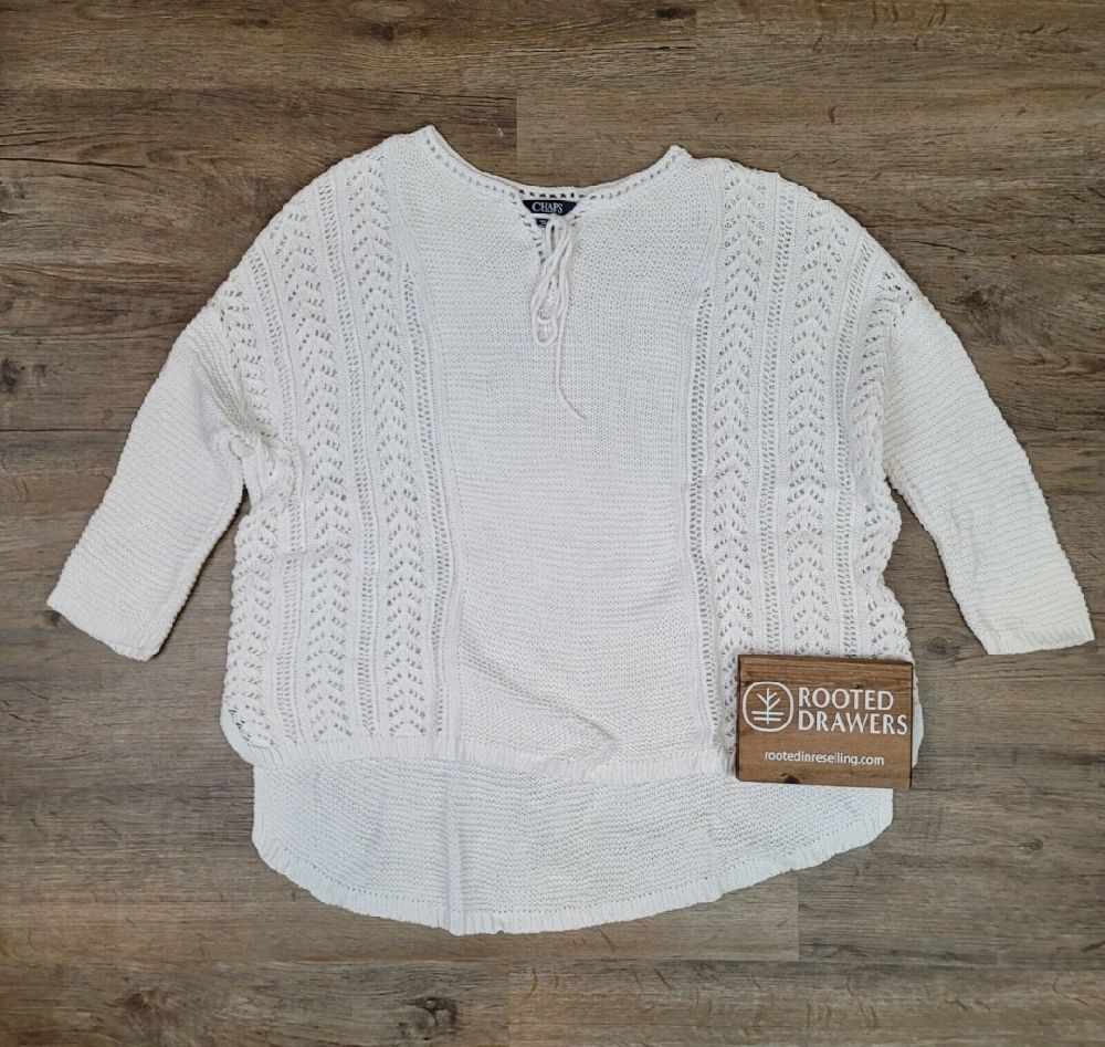 Pull blanc 