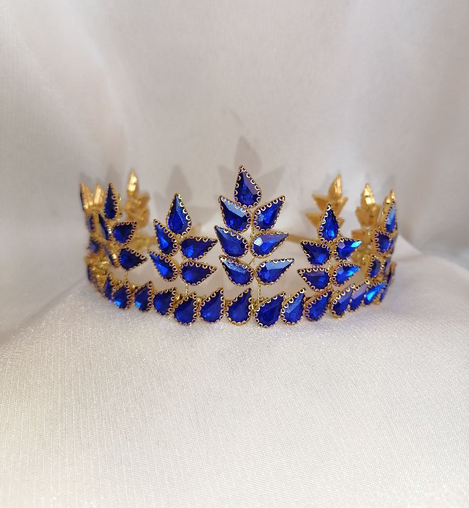Couronne (bleu roi) 