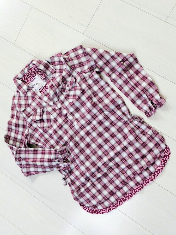 Chemise à carreaux